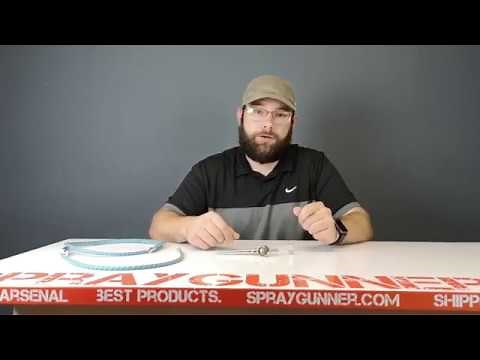 How to connect Harder & Steenbeck airbrush to 1/8" air hose