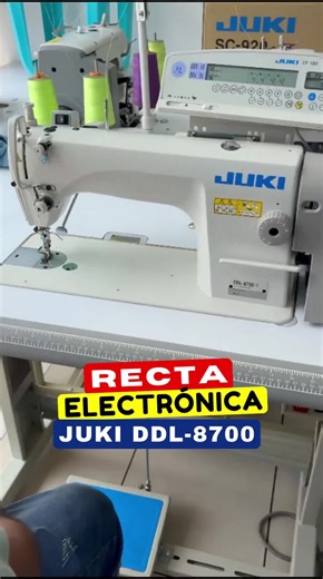 Tutorial de manejo de máquina de coser Juki DDL-8700