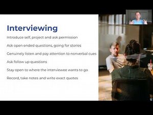 Understanding Problems (Interviewing, Observation, Research)