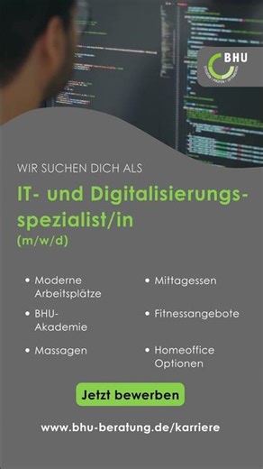 IT-Spezialist (m/w/d) für moderne Kanzlei gesucht: Gestalte die digitale Zukunft mit uns