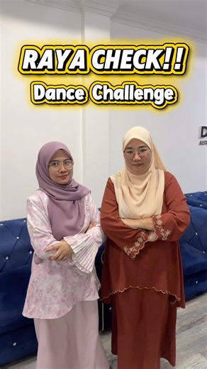 Raya Check Dance Challenge! #klinikprimernilampuri