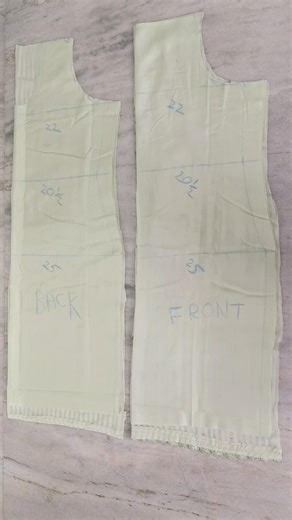 Simple And Easy Kurti Cutting Tutorial ❤️😍#fashion #shortsfeed