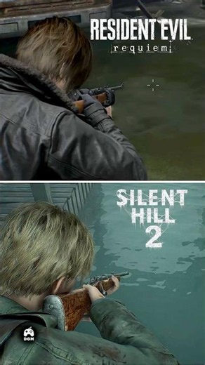RE9 Requiem (2026) vs SH2 Remake (2024) - Water Physics Comparison #residentevilrequiem #sh2remake