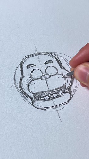 Drawing ASMR🎧 Freddy Fazbear!🐻 #drawing #fnaf #art #freddyfazbear #asmr #fivenightsatfreddy #satisfyingart #tiktokartist #fnafmovie
