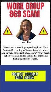 🚨 Beware of Scams | Work Group 869 Exposed ❌