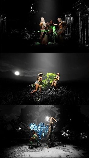 MK1 Ghostface vs Ashrah vs T-1000 Brutality