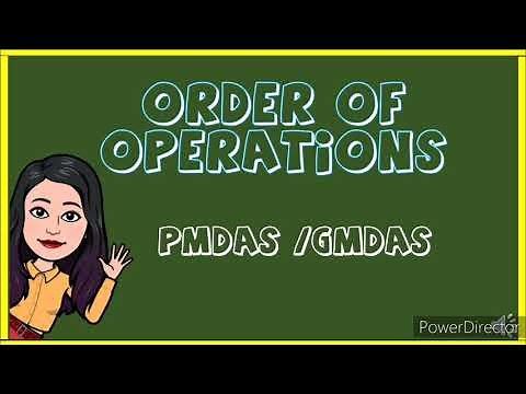 Order of Operations -(Grade 4 and 5)