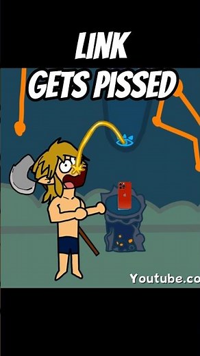 Link and the Shrine - Animation short #shorts #animation #zelda