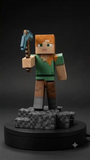 ⚔️ Minecraft Steve and Alex Premium Action Figure Collector ⚔️ #shortvideo