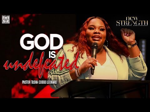 God is Undefeated | Pastor Tasha Cobbs Leonard | Mount Zion