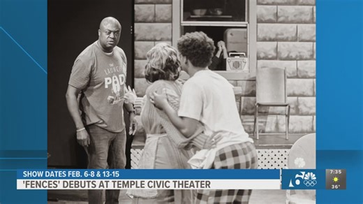 'Fences' opens at Temple Civic Theatre, celebrates Black History Month with timeless tales