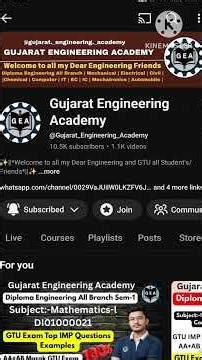 🔥Diploma Sem 1 & 2 All Students GTU Exam Form Date Extend 2025-26📢GTU Latest Circular #gtuexamform✅