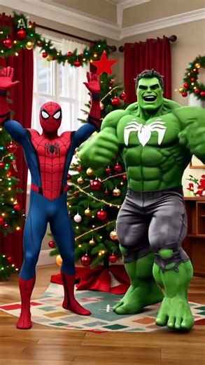 Merry Christmas 🎁 Spiderman Toys and Hulk Toys Short