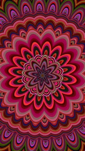 Nature Rotating Mandala Loop