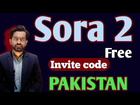 How to use free Sora 2 ai video generator in Pakistan / Free invite code Sora 2