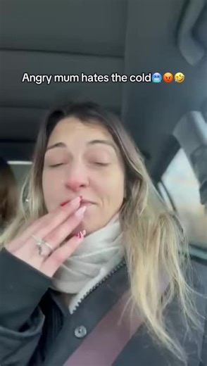 Angry Mum's Hilarious Cold Weather Reactions