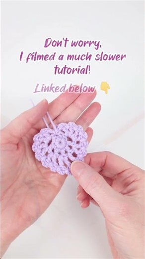 Let's revisit an old crochet heart pattern from 3019.. did I improve it? 💕