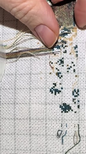 Exploring New Filming Setup for Cross Stitching