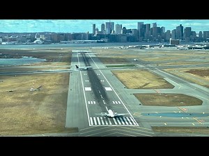 EPIC Parallel Landing Boston – RARE RUNWAY – Cape Air – Cessna 402C