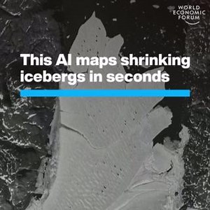 This AI tracks icebergs from space to improve our understanding of climate change. The World Economic Forum’s Valuing Earth Observation Data Initiative is working to unlock the full potential of Earth observation data. Learn more: https://ow.ly/2eyM50Qf8VV | World Economic Forum