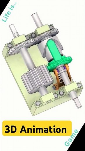 innovative Mechanical Gear design Demonstration | Engineering 3D Animation #solidworks