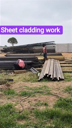 sheet Cladding work #and construction work