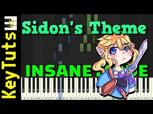 Sidon’s Theme from Breath of the Wild - Insane Mode [Piano Tutorial] (Synthesia)