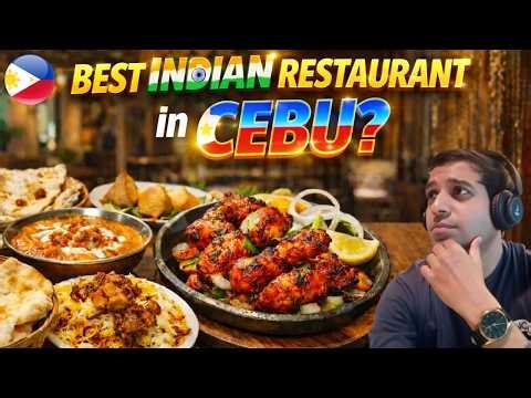 Best Indian 🇮🇳Restaurant in Cebu🇵🇭? 🍱🍲 Saffron Sips Full Food Review || CEBU