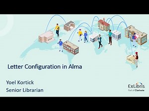 New User Interface for Customizing Letters in Alma (Aug. 9, 2023)