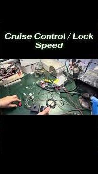 EV Soft Lock Limit Speed Control Module