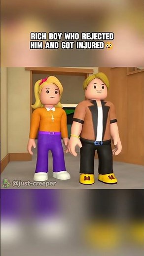 Kindness reveals true worth beyond wealth🥹 | #roblox #animation