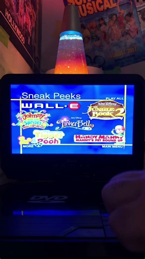 Sneak Peeks Menu from Little Einsteins: Race For Space 2008 DVD