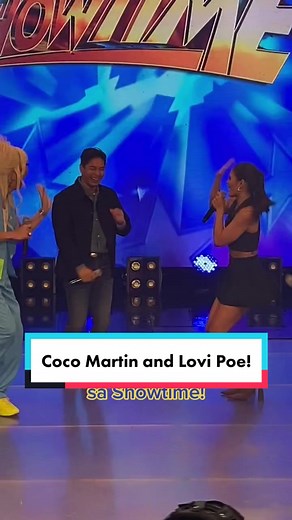 LIVE sa Showtime, Coco Martin and Lovi Poe! #Showtime #CocoMartin #LoviPoe #BatangQuiapo