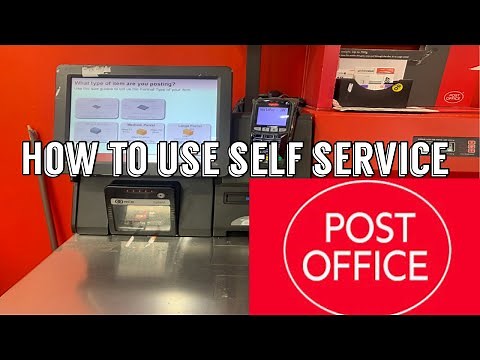 POST OFFICE SELF SERVICE | HOW TO POST 2 ITEMS USING THE SELF SERVICE IN POST OFFICE