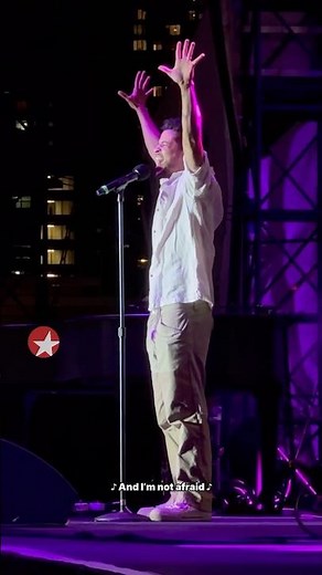 HADESTOWN Star Jordan Fisher amazes singing “I’m Not Afraid Of Anything” - Elsie Fest 2024 #broadway