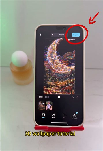 This 3D wallpaper is so stunning, let me teach you hou to make it #capcut #capcutforus #capcutpioneer #3dwallpaper #MobileWallpaper