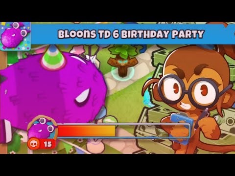 BTD6 Birthday Party easy tutorial guide! (no monkey knowledge)