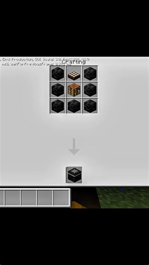 Minecraft Dwarden Crafting Recipe #shorts #youtubeshorts