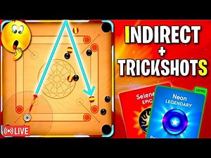 Carrom Disc Pool LIVE Gameplay 🎯 Best Carrom Board Game Online | Win Real Rewards! 🔥 #carrompool