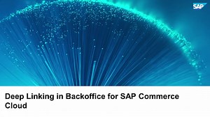 Deep Linking in Backoffice for SAP Commerce Cloud