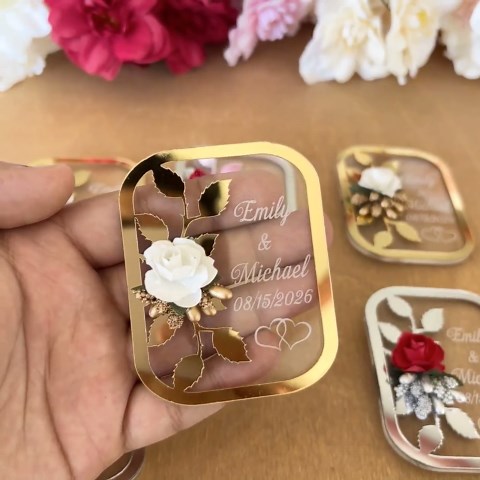 Personalized Baptism Magnet Favors, Mi Bautizo, Christening Keepsake, First Communion Party Souvenir BM001 - Etsy