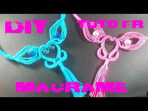 DIY - Tuto Collier en Macramé