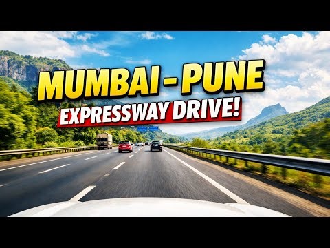 Mumbai–Pune Expressway Afternoon Drive | Ghats, Tunnels & Real Traffic | 4K POV