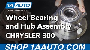 How to Replace Rear Wheel Bearings 2005-08 Chrysler 300