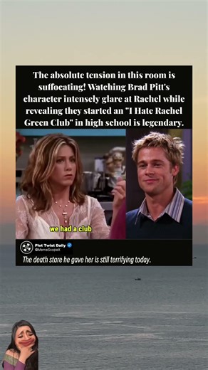 The I Hate Rachel Club #shorts #Friends #BradPitt #RachelGreen #Thanksgiving #SavageMoments