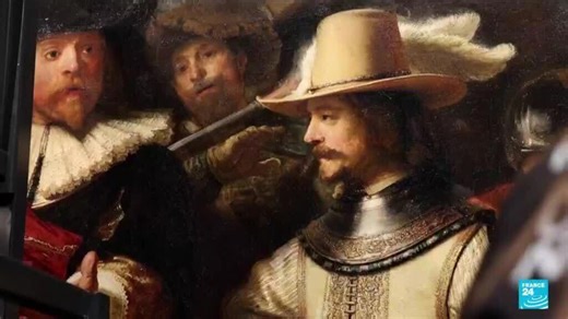 Rijksmuseum begins years-long restoration of Rembrandt's "Night Watch"