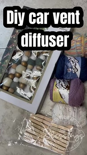 DIY Car Vent Diffuser for Car Sickness Relief