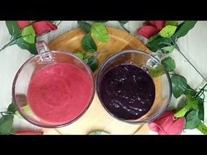 How to make Blackberry and Ruspberry puree || Quick and easy recipe by Sumra Butt