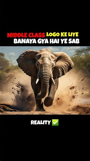Middle class logo ke liye banaye gye rules #facts #shorts