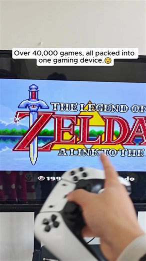 Every classic game you ever wanted is now in one simple console. #retrogaming #80s #90s #nostalgia #valentinesdaygift